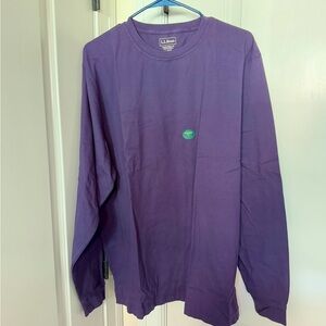 L.L. Bean Men's Purple Shirt